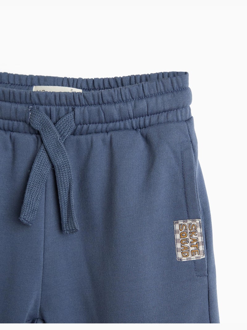 Pantalon de jogging en moelleux, mo fashion Bleu - Kiabi