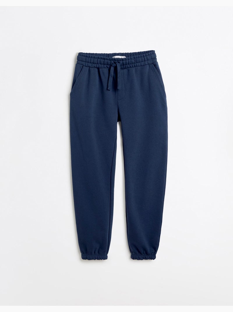 Pantalon de jogging en moelleux, mo fashion Bleu - Kiabi