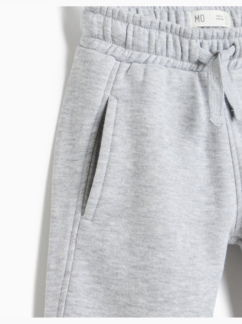 Pantalon de jogging en moelleux, mo fashion Gris - Kiabi