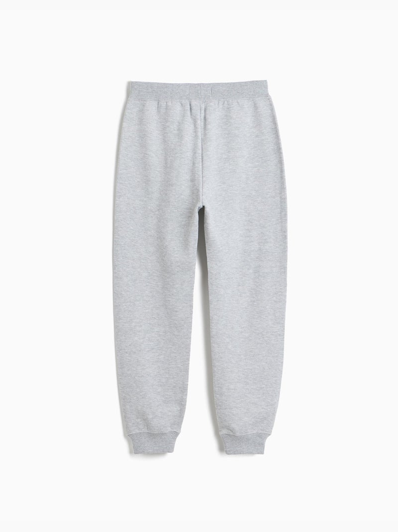 Pantalon de jogging en moelleux, mo fashion Gris - Kiabi