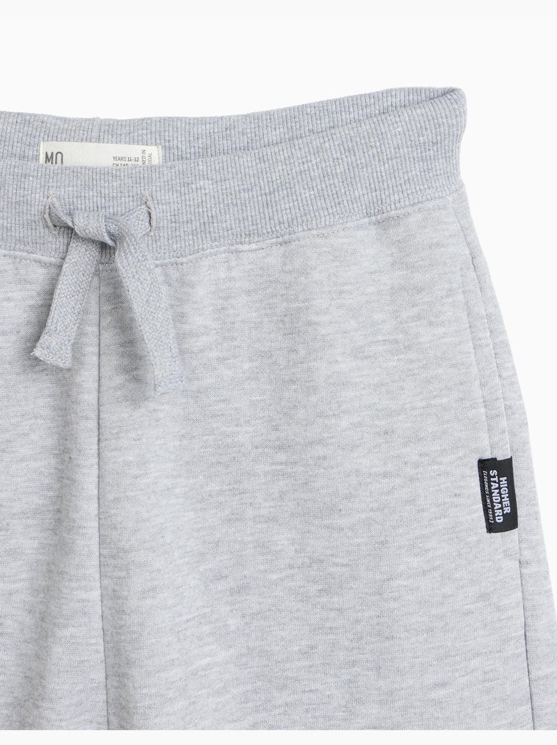 Pantalon de jogging en moelleux, mo fashion Gris - Kiabi