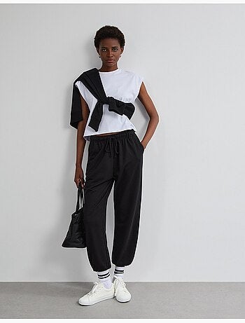 Pantalon de jogging en moelleux, mo fashion