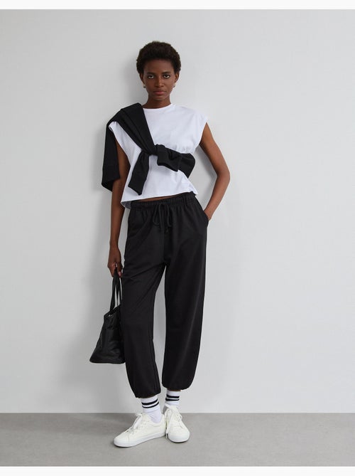 Pantalon de jogging en moelleux, mo fashion - Kiabi Pantalon de jogging en moelleux, mo fashion - Kiabi