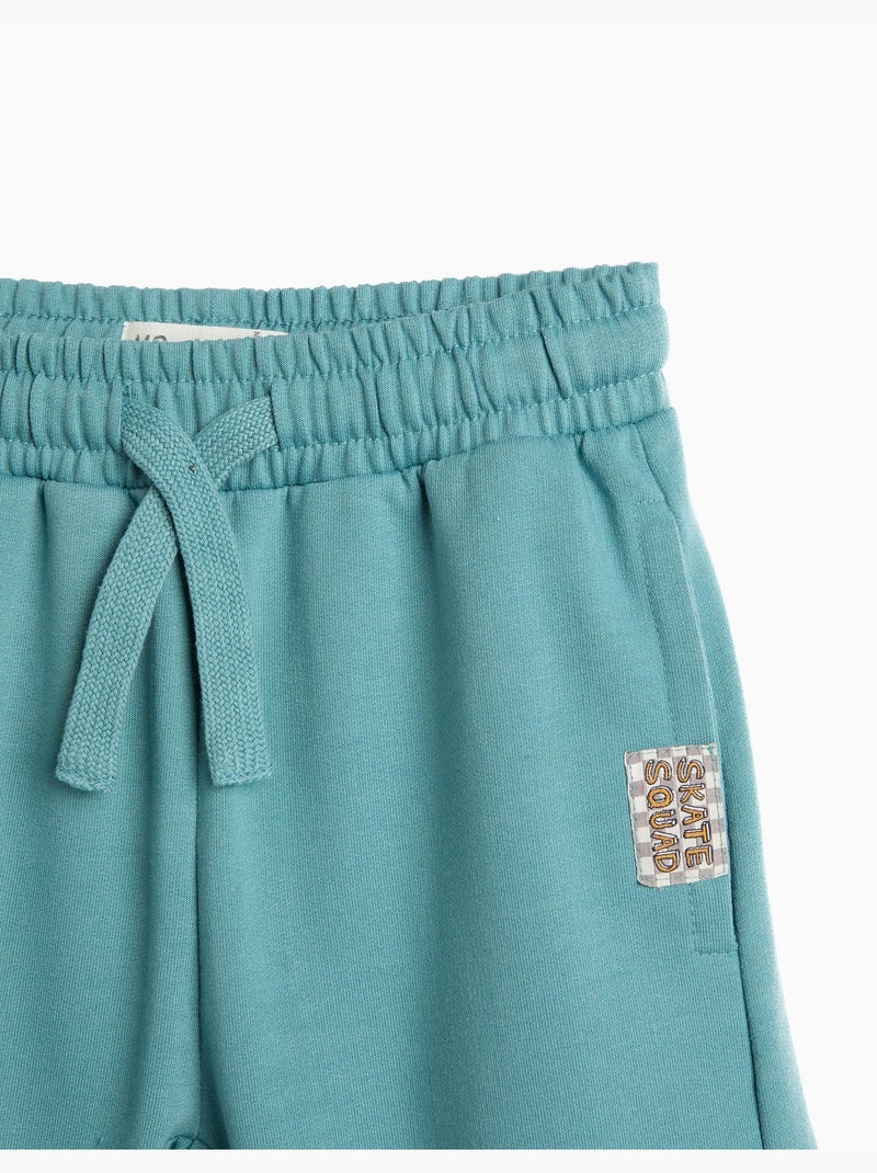 Pantalon de jogging en moelleux, mo fashion Vert - Kiabi