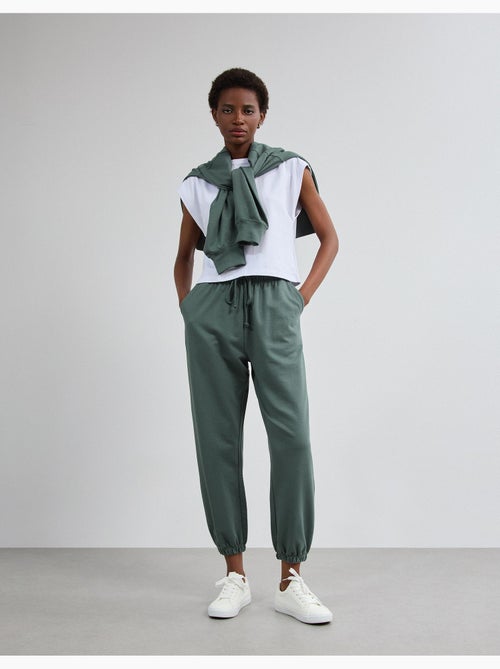 Pantalon de jogging en moelleux, mo fashion - Kiabi Pantalon de jogging en moelleux, mo fashion - Kiabi