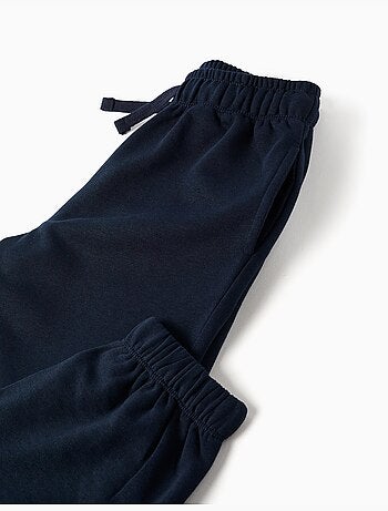 Pantalon de jogging en molleton avec cordon de serrage et poches