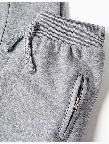 Pantalon de jogging en molleton avec cordon de serrage et poches