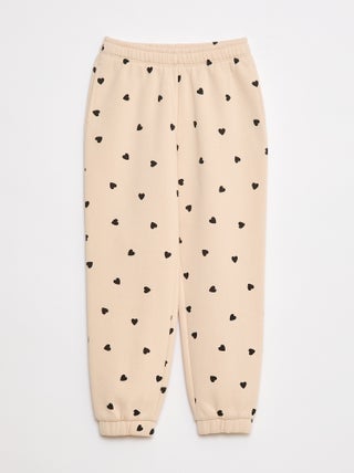 Pantalon de jogging en molleton gratté