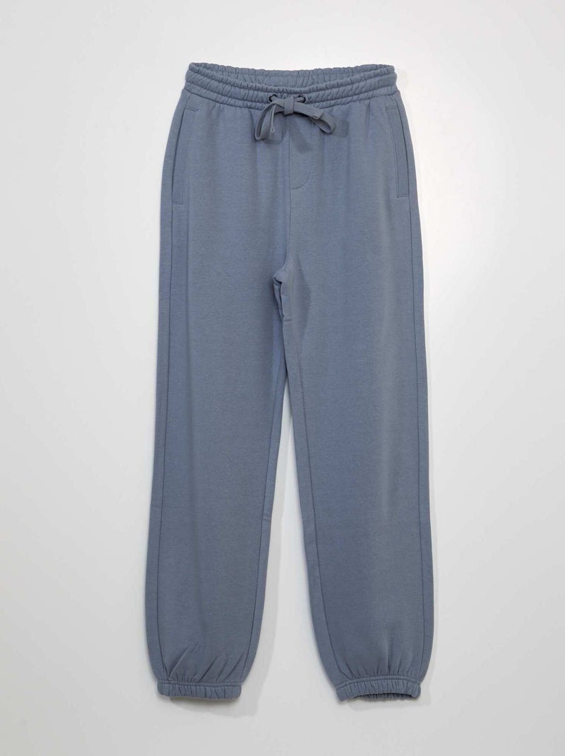 Pantalon de jogging en molleton Gris - Kiabi