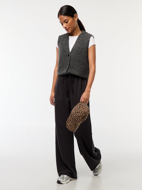 Pantalon de jogging en molleton léger avec 2 poches - Kiabi