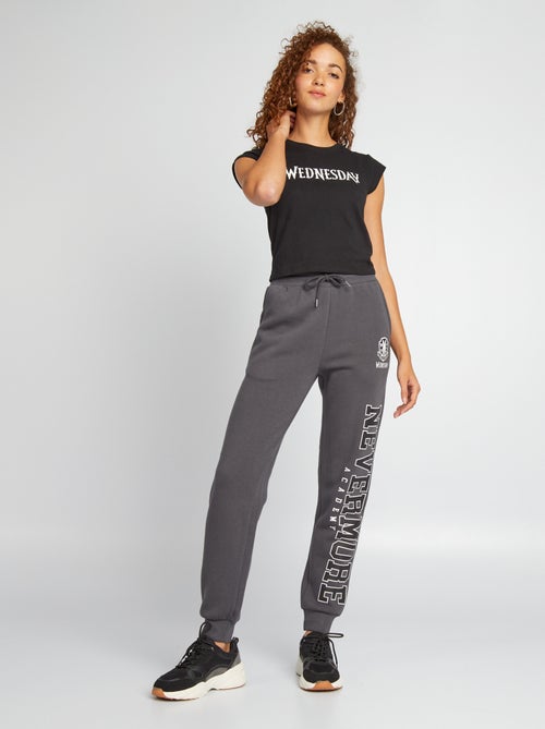 Pantalon de jogging en molleton 'Wednesday' - Kiabi