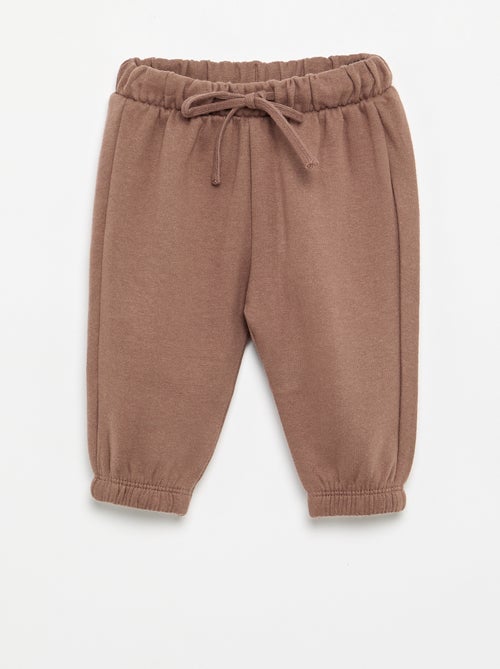 Pantalon de jogging en polaire - Kiabi