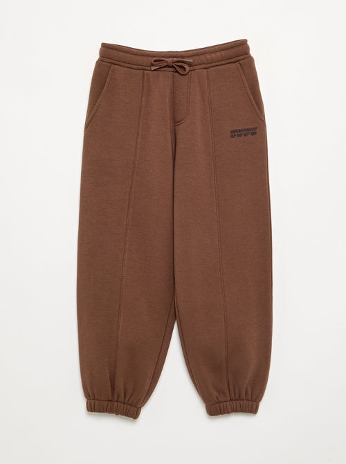 Pantalon de jogging en polaire - Kiabi Pantalon de jogging en polaire - Kiabi