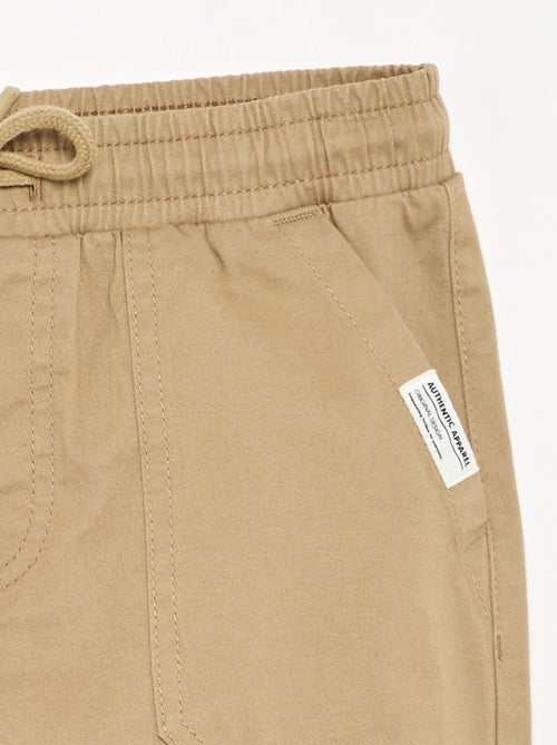 Pantalon de jogging en twill - Kiabi