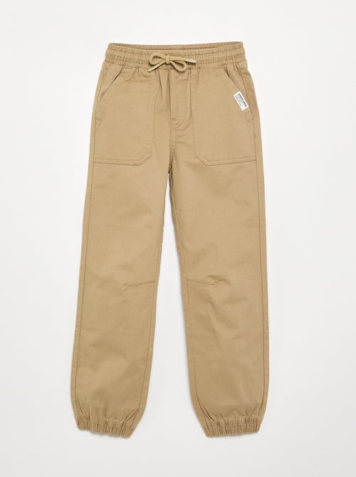 Pantalon de jogging en twill - Kiabi Pantalon de jogging en twill - Kiabi
