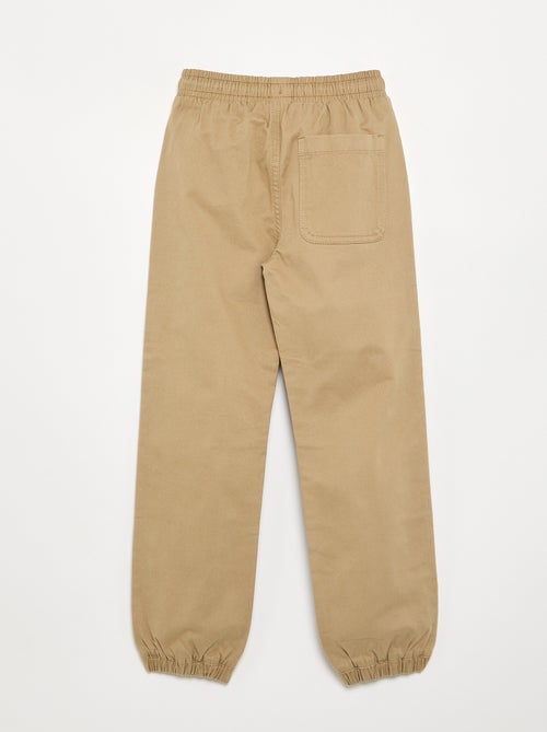 Pantalon de jogging en twill - Kiabi Pantalon de jogging en twill - Kiabi