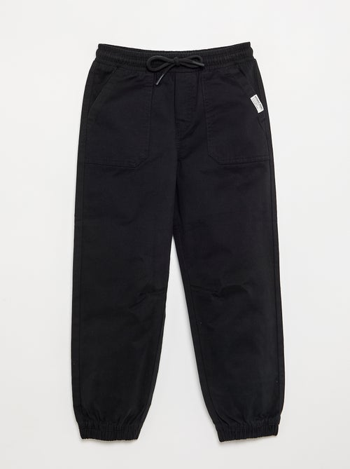 Pantalon de jogging en twill size + - Kiabi Pantalon de jogging en twill size + - Kiabi