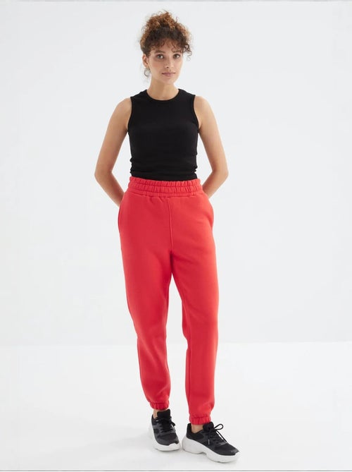 Pantalon de jogging femme à taille haute tommy - Kiabi Pantalon de jogging femme à taille haute tommy - Kiabi