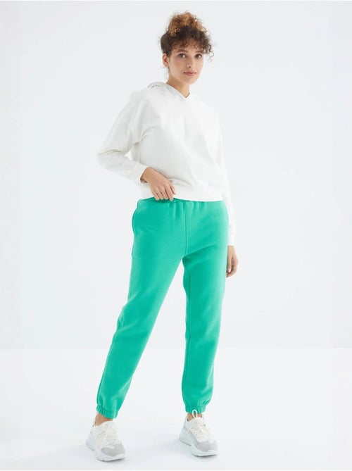 Pantalon de jogging femme à taille haute tommy - Kiabi Pantalon de jogging femme à taille haute tommy - Kiabi