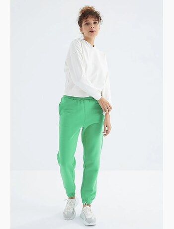 Pantalon de jogging femme à taille haute tommy