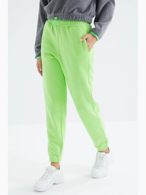 Pantalon de jogging femme à taille haute tommy - Kiabi Pantalon de jogging femme à taille haute tommy - Kiabi