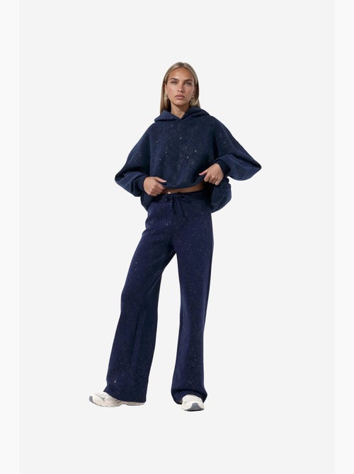 Pantalon de jogging femme en coton et élasthanne busem - Kiabi Pantalon de jogging femme en coton et élasthanne busem - Kiabi