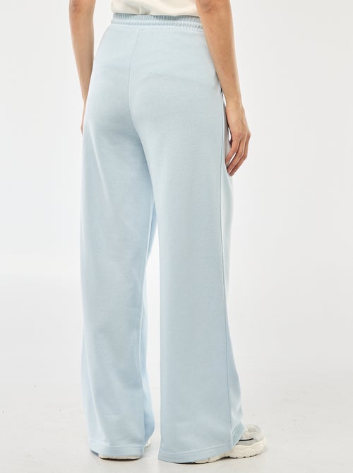 Pantalon de jogging femme en maille lourde à taille élastiquée - Kiabi