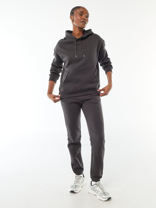 Pantalon de jogging femme en maille lourde - Kiabi