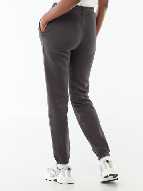 Pantalon de jogging femme en maille lourde - Kiabi