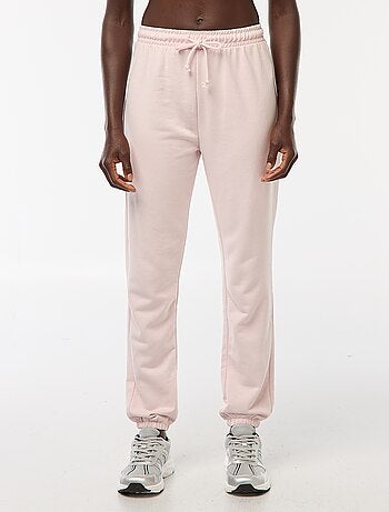 Pantalon en maille lourde femme coupe jogging