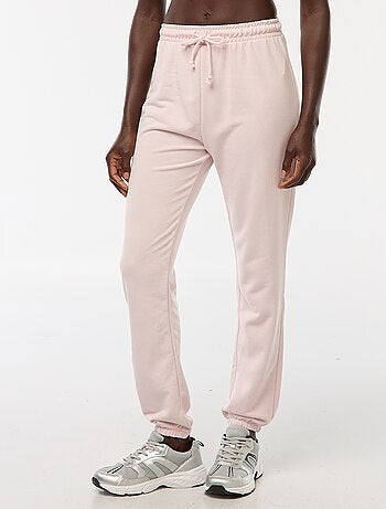 Pantalon en maille lourde femme coupe jogging