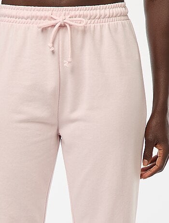 Pantalon en maille lourde femme coupe jogging