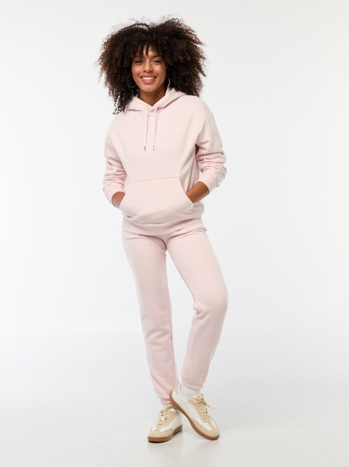 Pantalon de jogging femme en maille lourde - Kiabi