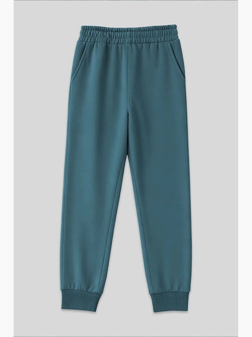 Pantalon de jogging femme en mélange de coton tommy - Kiabi Pantalon de jogging femme en mélange de coton tommy - Kiabi