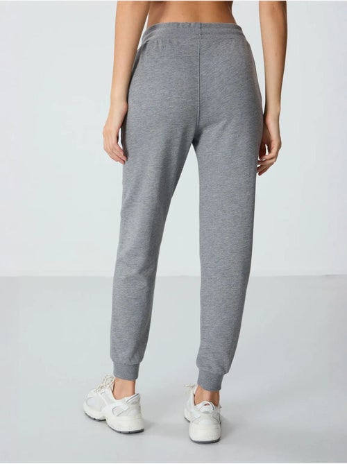 Pantalon de jogging femme en mélange de coton tommy - Kiabi