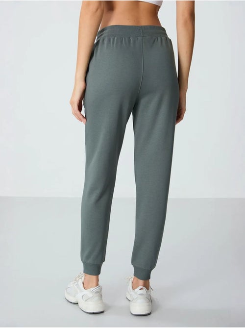 Pantalon de jogging femme en mélange de coton tommy - Kiabi