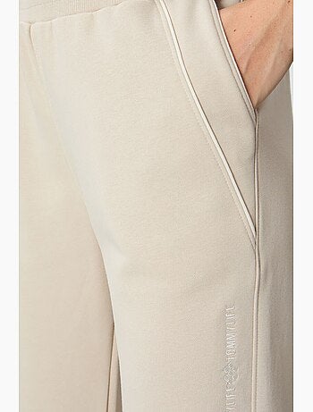 Pantalon de jogging femme en mélange de coton tommy