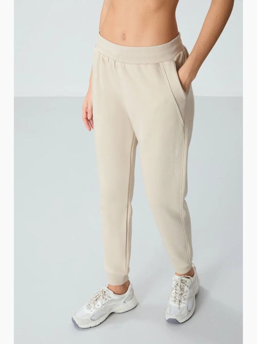 Pantalon de jogging femme en mélange de coton tommy - Kiabi