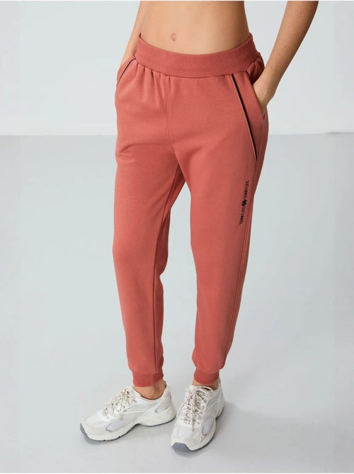 Pantalon de jogging femme en mélange de coton tommy - Kiabi Pantalon de jogging femme en mélange de coton tommy - Kiabi