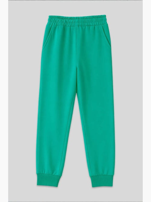 Pantalon de jogging femme en mélange de coton tommy - Kiabi Pantalon de jogging femme en mélange de coton tommy - Kiabi