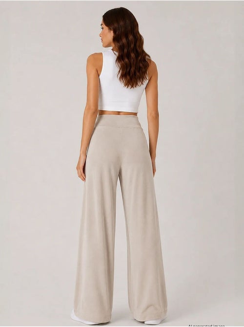 Pantalon de jogging femme en mélange de viscose tommy - Kiabi Pantalon de jogging femme en mélange de viscose tommy - Kiabi