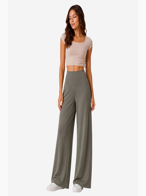 Pantalon de jogging femme en mélange de viscose tommy - Kiabi Pantalon de jogging femme en mélange de viscose tommy - Kiabi
