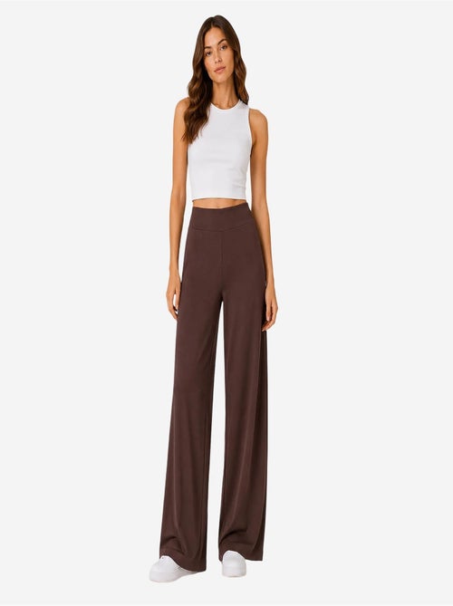 Pantalon de jogging femme en mélange de viscose tommy - Kiabi Pantalon de jogging femme en mélange de viscose tommy - Kiabi