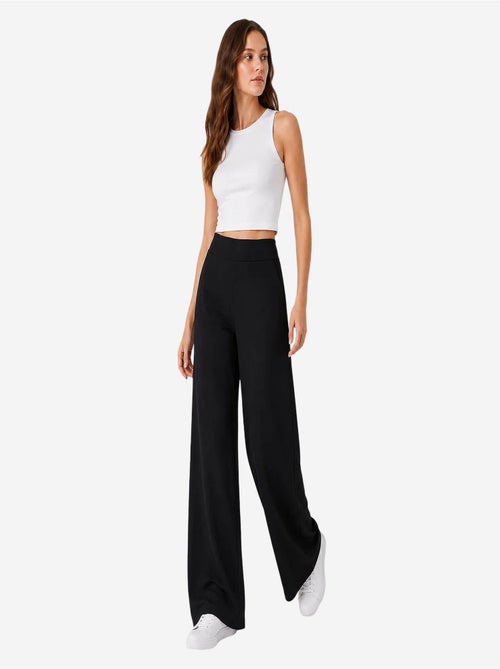 Pantalon de jogging femme en mélange de viscose tommy - Kiabi Pantalon de jogging femme en mélange de viscose tommy - Kiabi