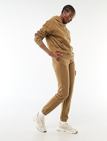 Pantalon de jogging femme en maille lourde
