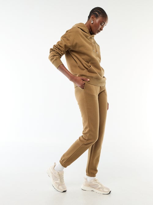 Pantalon de jogging femme en molleton épais - Kiabi