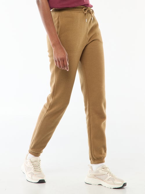 Pantalon de jogging femme en molleton épais - Kiabi
