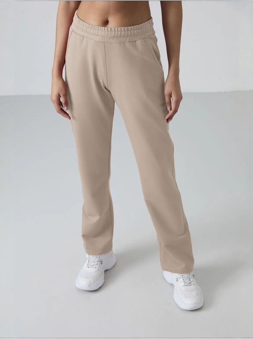 Pantalon de jogging femme en molleton, jambe droite tommy - Kiabi Pantalon de jogging femme en molleton, jambe droite tommy - Kiabi