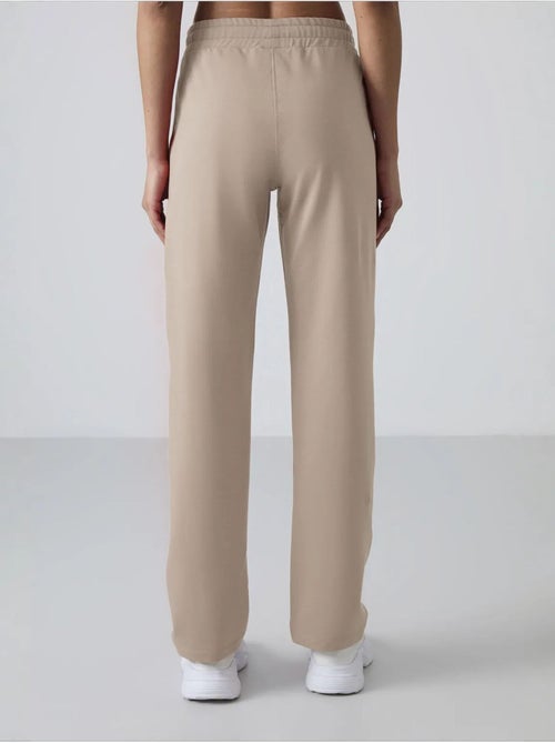 Pantalon de jogging femme en molleton, jambe droite tommy - Kiabi Pantalon de jogging femme en molleton, jambe droite tommy - Kiabi