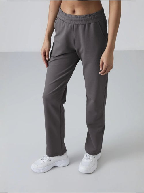 Pantalon de jogging femme en molleton, jambe droite tommy - Kiabi